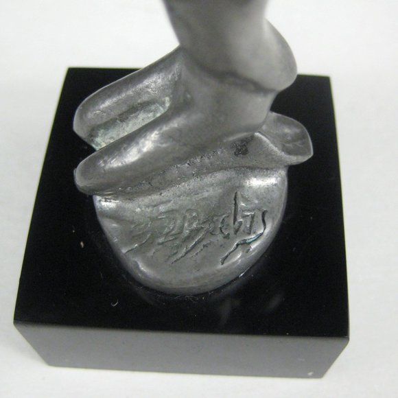 Ballerina Dancer 3.9 Inch Signed Numbered Pewter Figurine Sculpture Ballet Dance - Picture 9 of 12